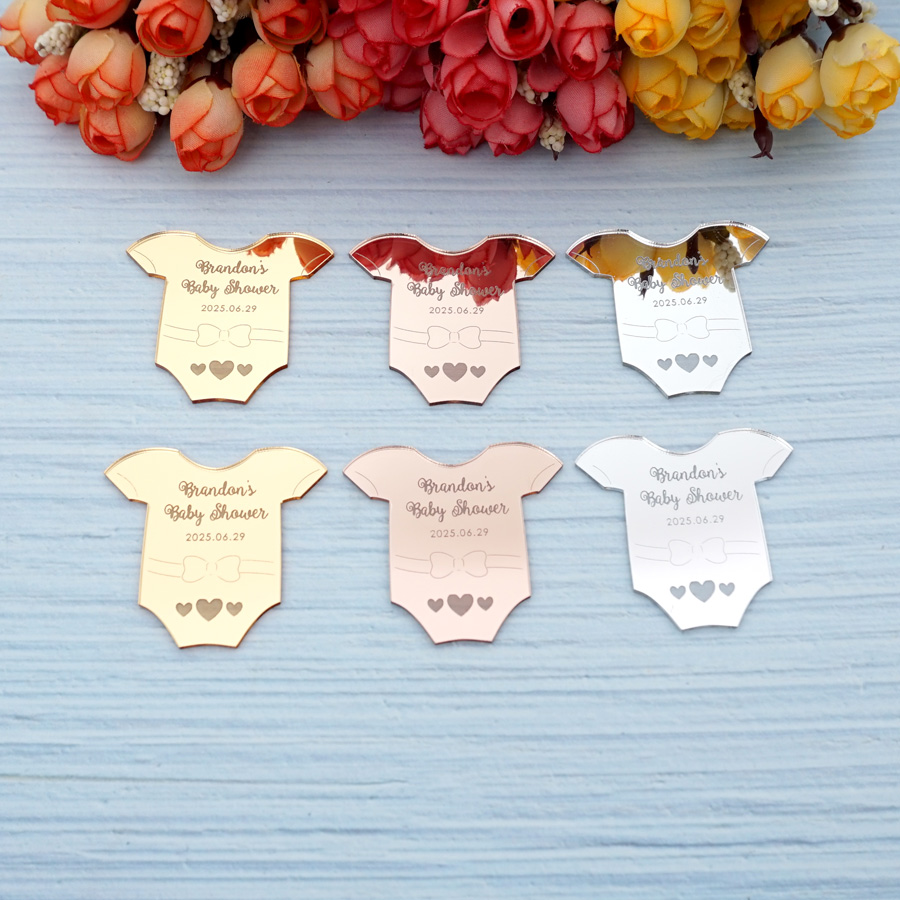 Baby Clothing Tags - Etiqueta personalizada para camisa de bebé,