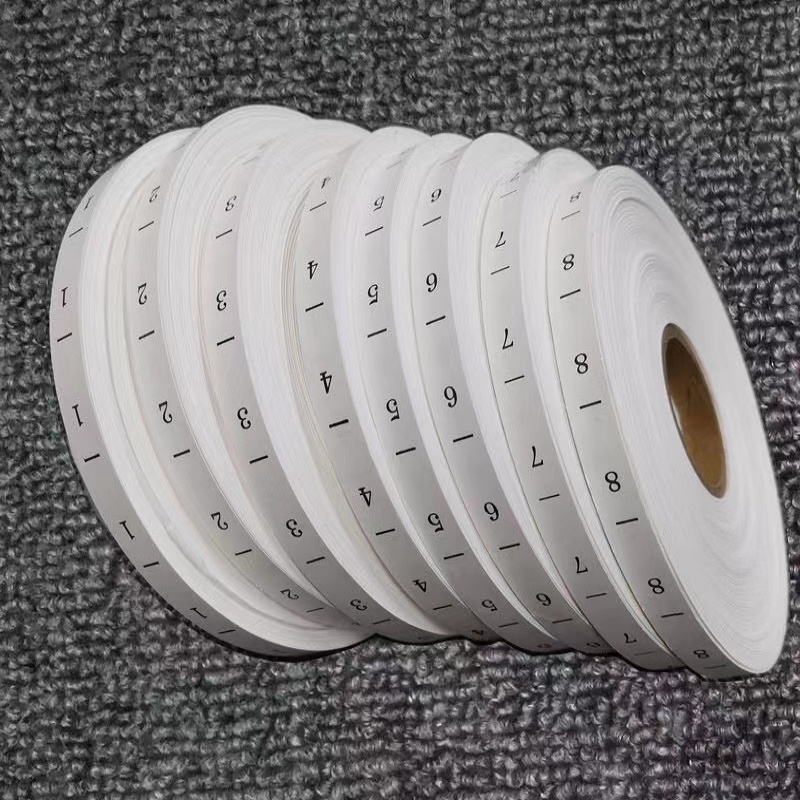 Baby Clothing Tags - 3000 Etiquetas Numeradas del 1 al