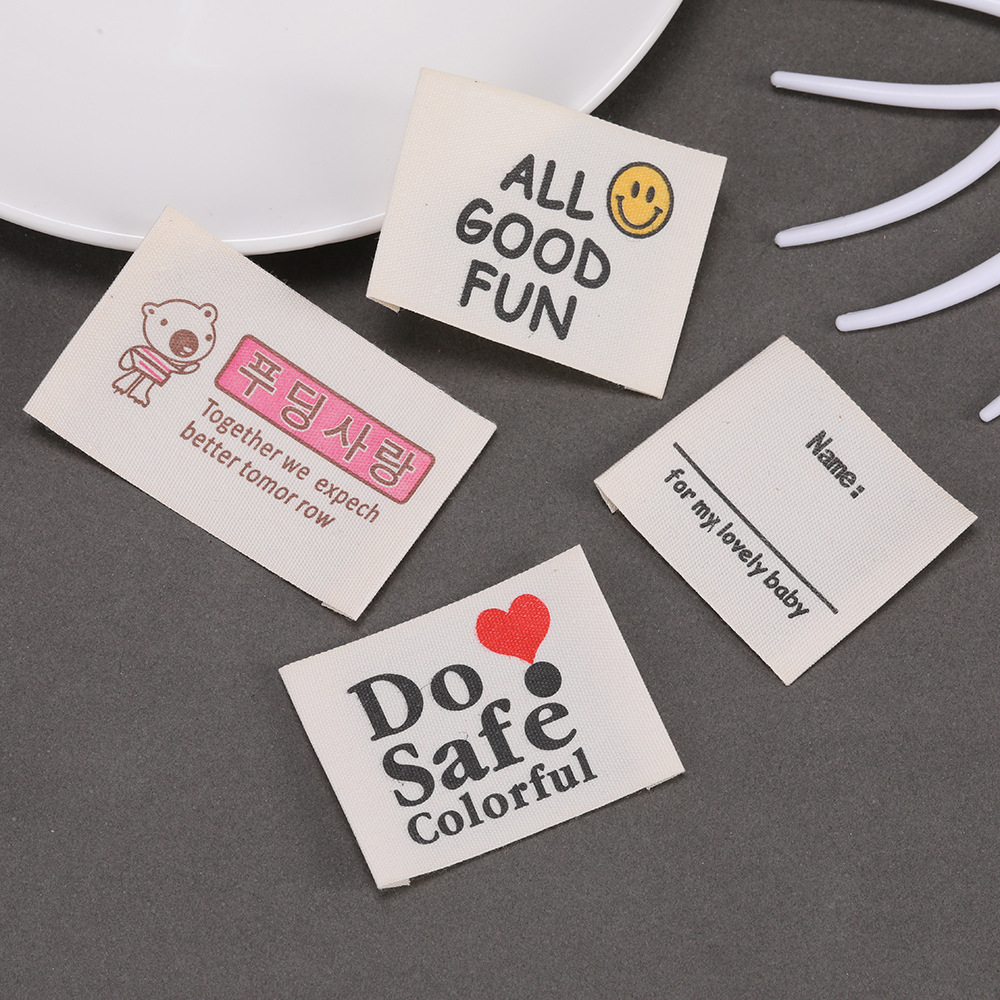 Baby Clothing Tags - Etiquetas personalizadas con logo impreso, etiquetas