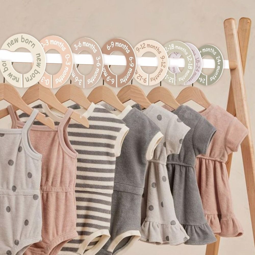 Baby Clothing Tags - 68/9 Piezas Separadores de Ropa para