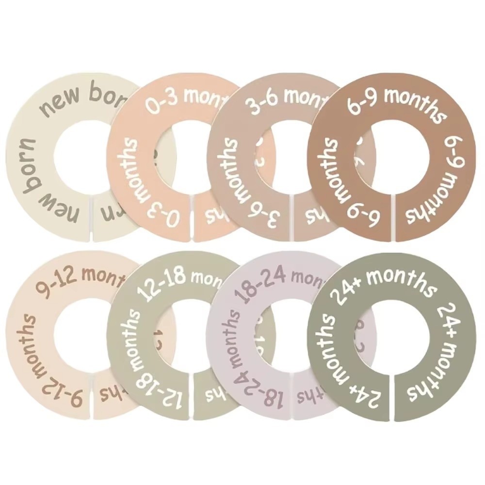 Baby Clothing Tags - 68/9 Piezas Separadores de Ropa para
