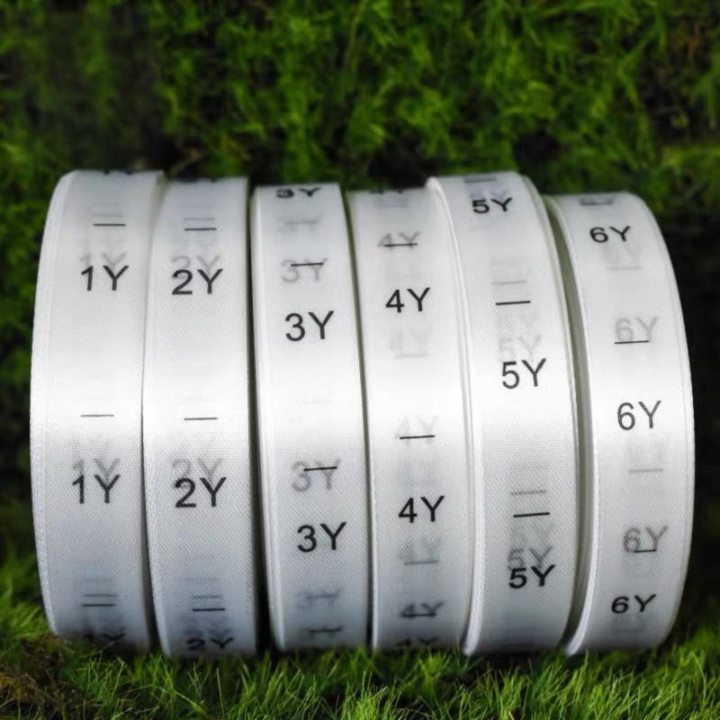 Baby Clothing Tags - 1000 unidades/rollo de etiquetas de talla