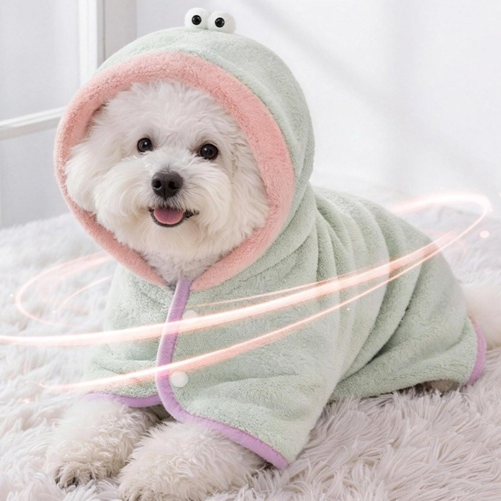 Hooded Bath Towel - Albornoz con Capucha Súper Absorbente para