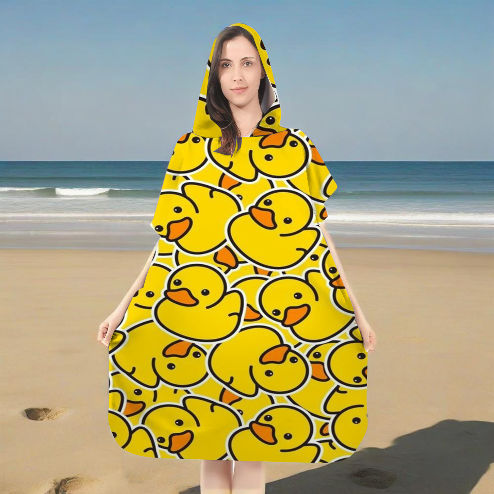 Hooded Bath Towel - Toalla de Playa con Capucha y