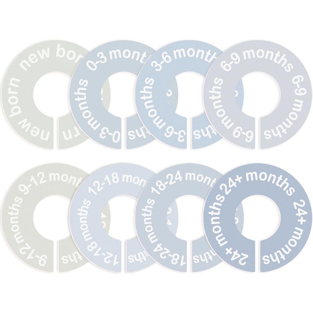 Baby Clothing Tags - 68/9 Piezas Separadores de Ropa para