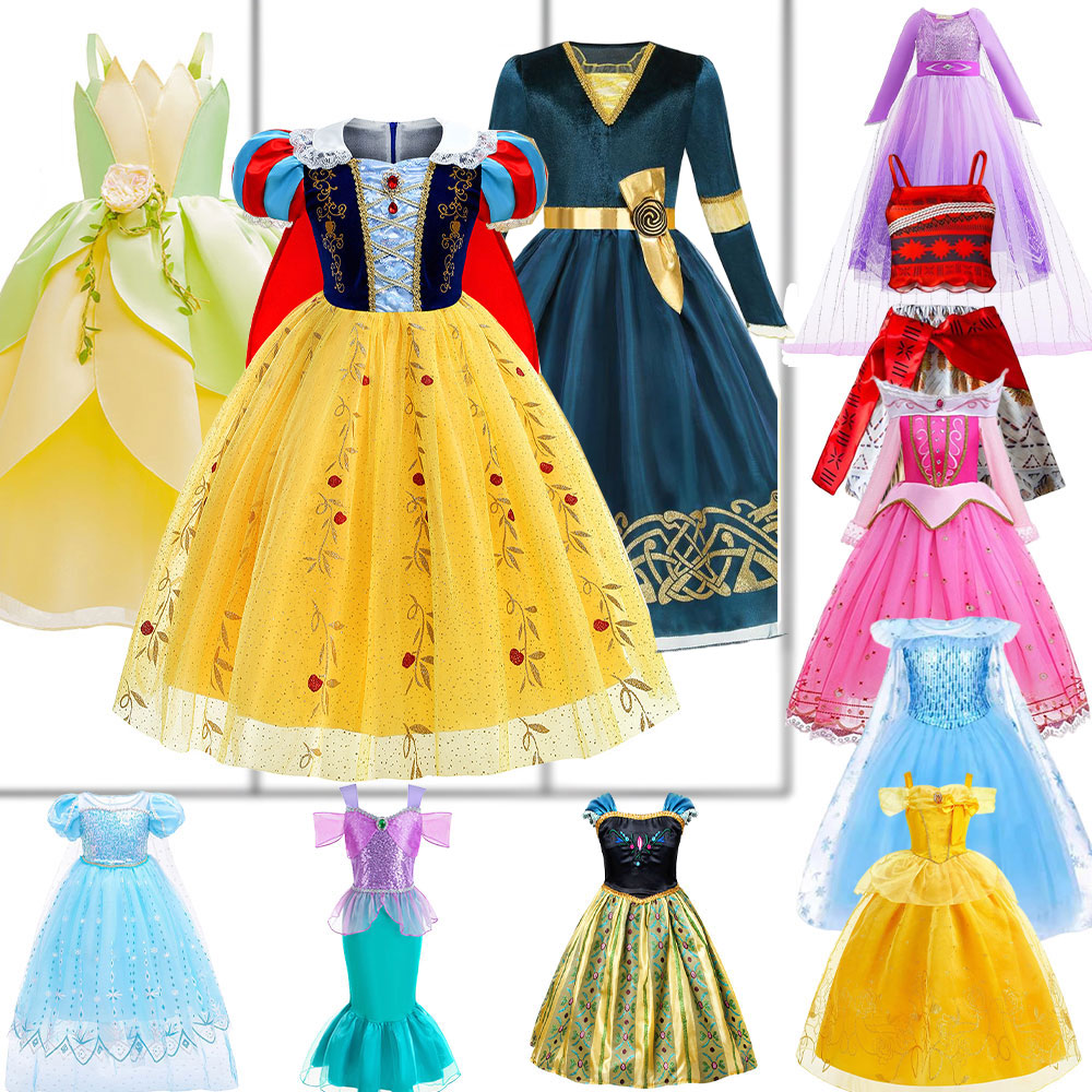 Baby Q Clothing - Disfraz de Princesa para Niñas, Disfraz