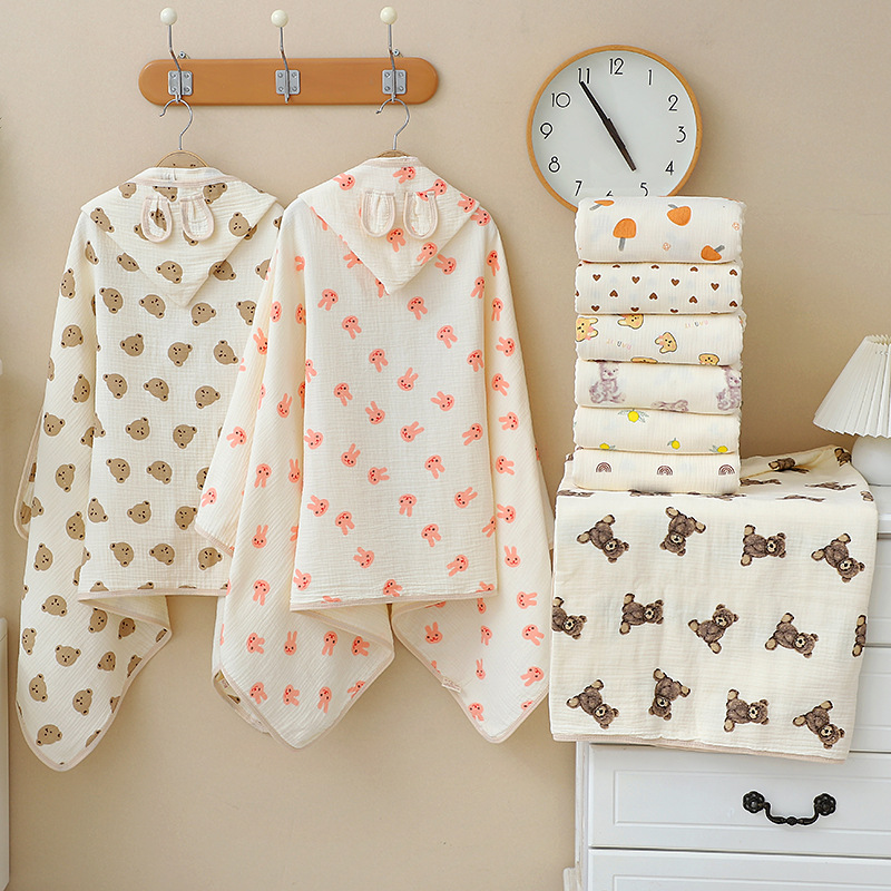 Toalla de baño para bebé, capa - Hooded Bath Towel reseña y precio