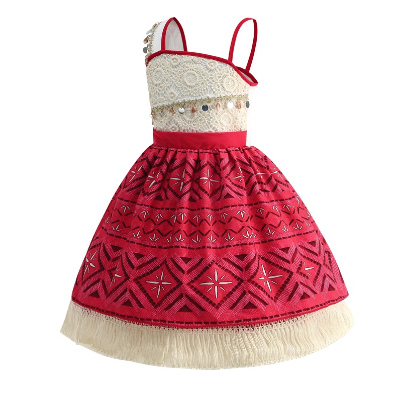 Disfraz de Princesa Vaiana par - Baby Q Clothing reseña y precio