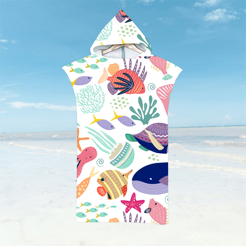 Albornoz de tiburón, toalla de - Hooded Bath Towel reseña y precio