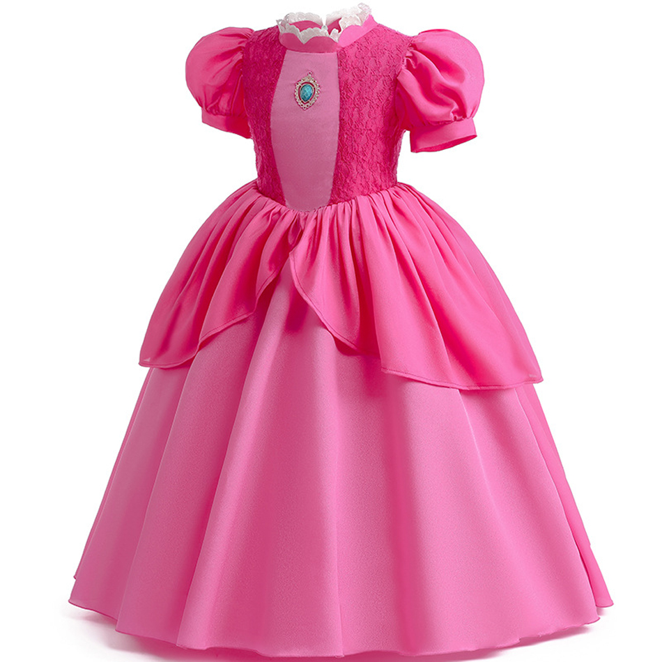 Vestido de princesa melocotón  - Baby Q Clothing reseña y precio