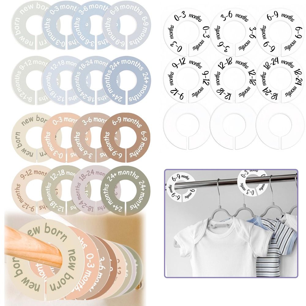68/9 Piezas Separadores de Rop - Baby Clothing Tags reseña y precio