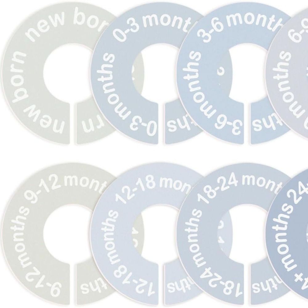 68/9 Piezas Separadores de Rop - Baby Clothing Tags reseña y precio