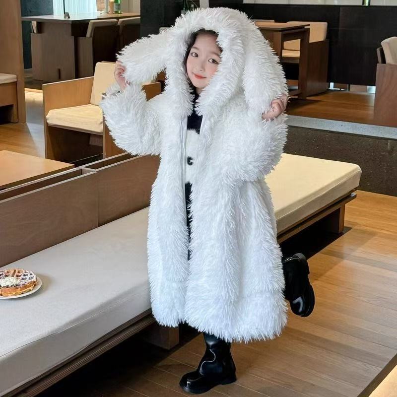 Abrigo de piel para niñas de o - Baby X Clothing reseña y precio