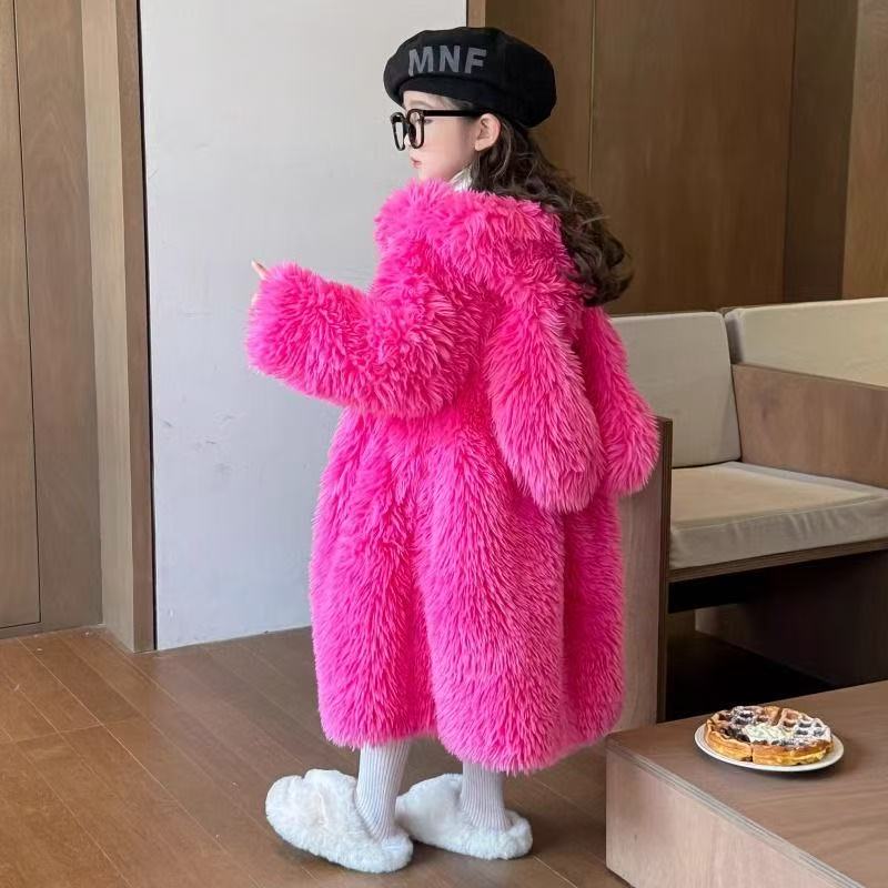 Abrigo de piel para niñas de o - Baby X Clothing reseña y precio