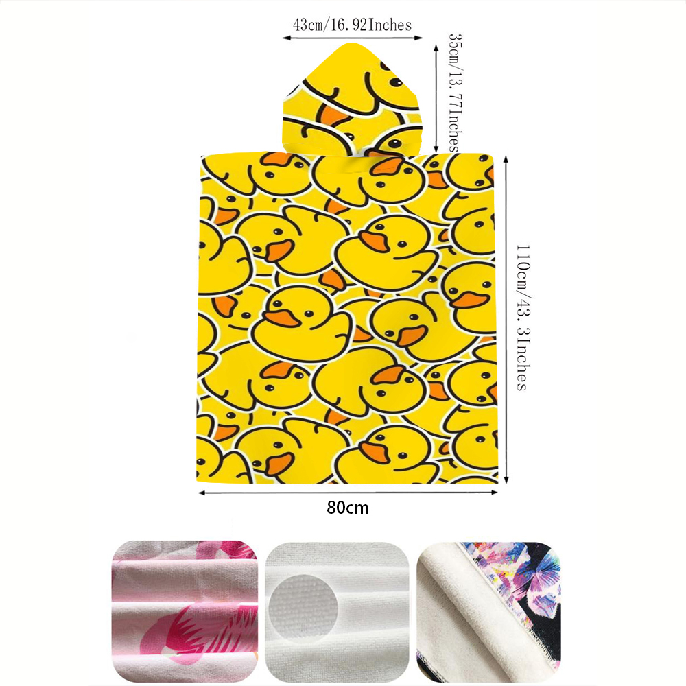 Toalla de Playa con Capucha y  - Hooded Bath Towel reseña y precio