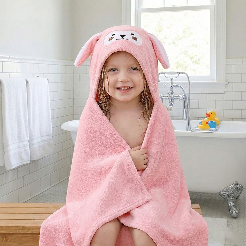 Toalla de baño con capucha de  - Hooded Bath Towel reseña y precio
