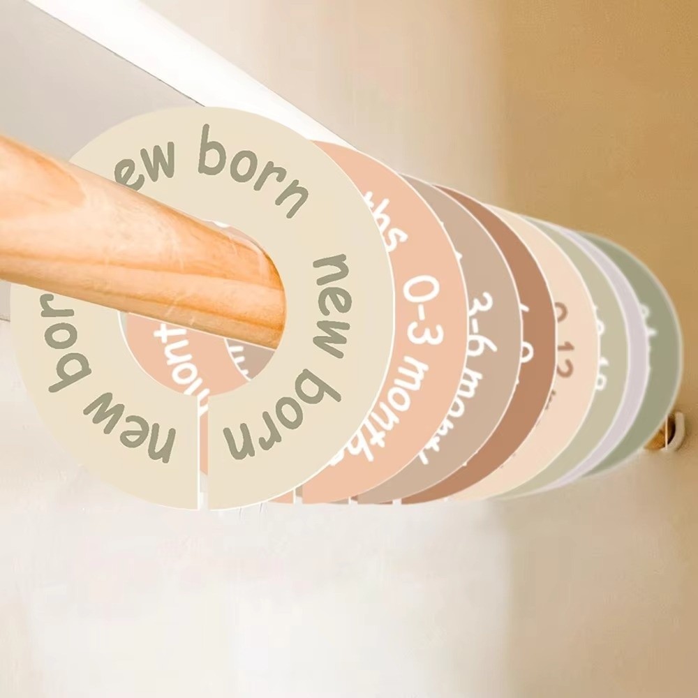 68/9 Piezas Separadores de Rop - Baby Clothing Tags reseña y precio