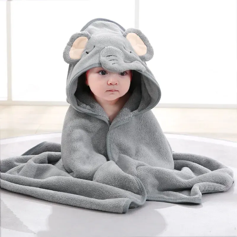Albornoz para niños pequeños,  - Hooded Bath Towel reseña y precio