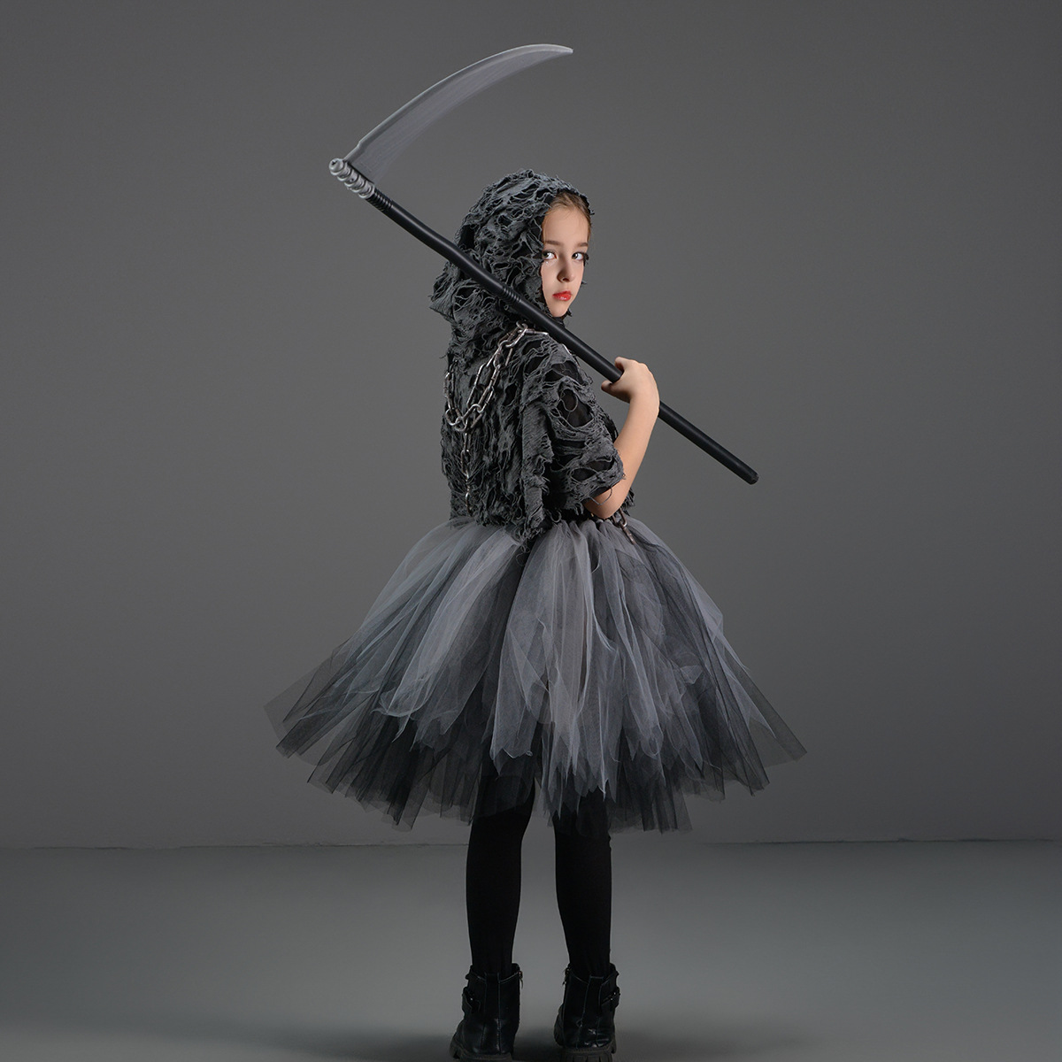 Disfraz de muerte de Halloween - Baby Q Clothing reseña y precio
