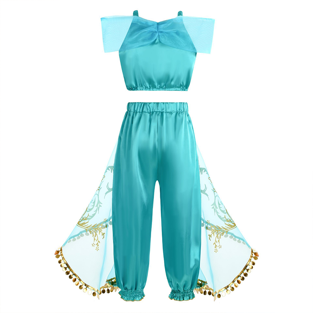 Disfraz de princesa árabe Jasm - Baby Q Clothing reseña y precio