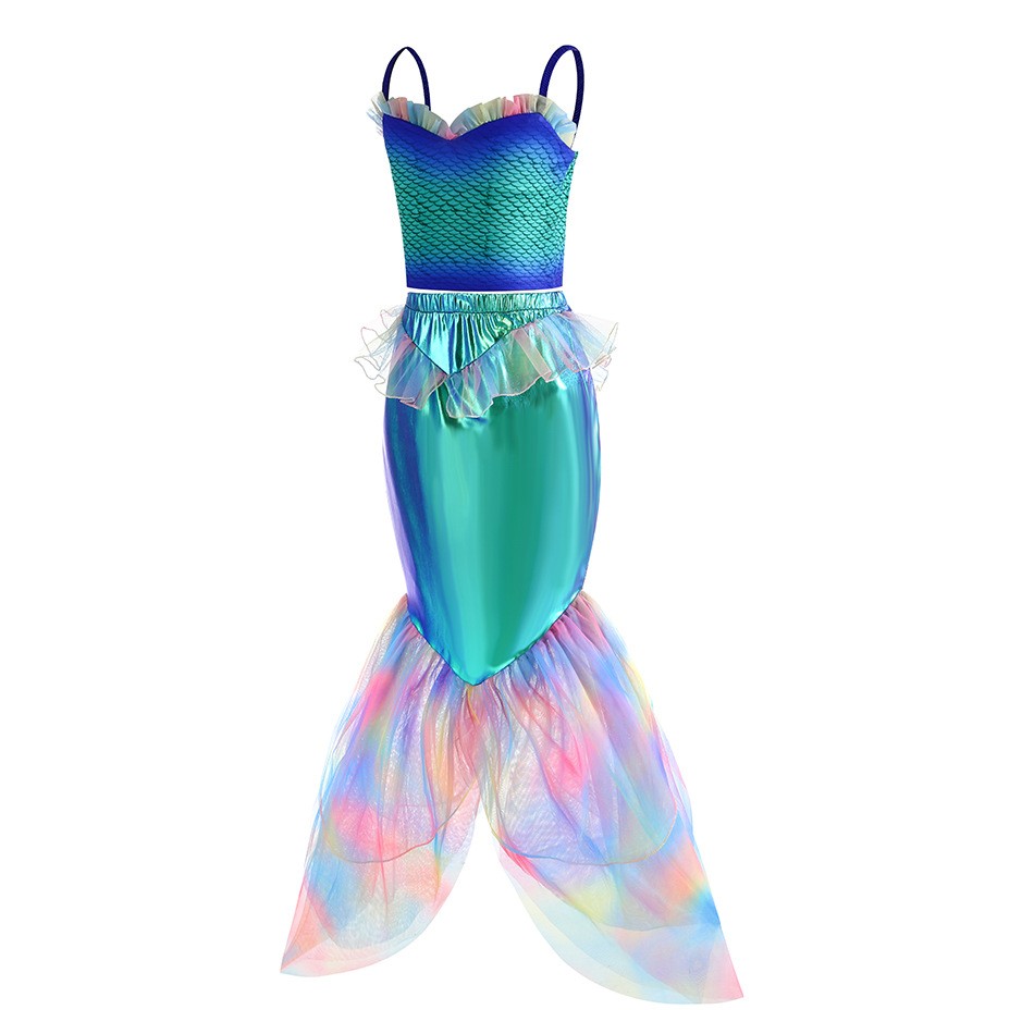Disfraz de sirena de Disney pa - Baby Q Clothing reseña y precio