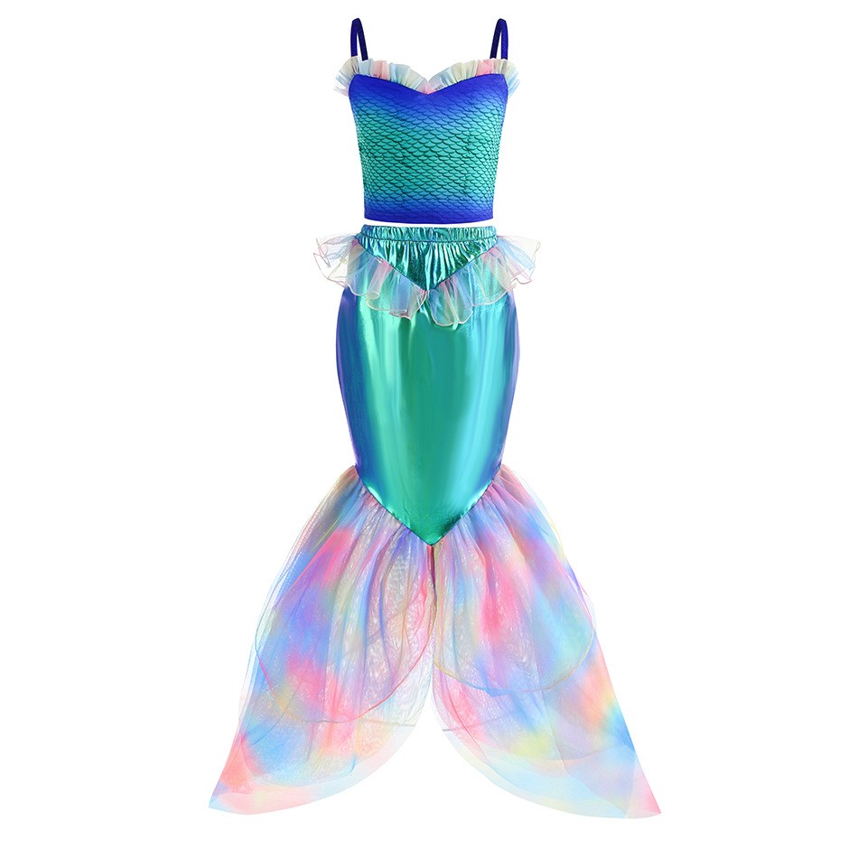 Disfraz de sirena de Disney pa - Baby Q Clothing reseña y precio