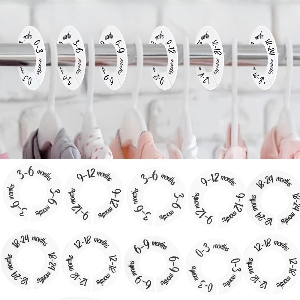 68/9 Piezas Separadores de Tal - Baby Clothing Tags reseña y precio
